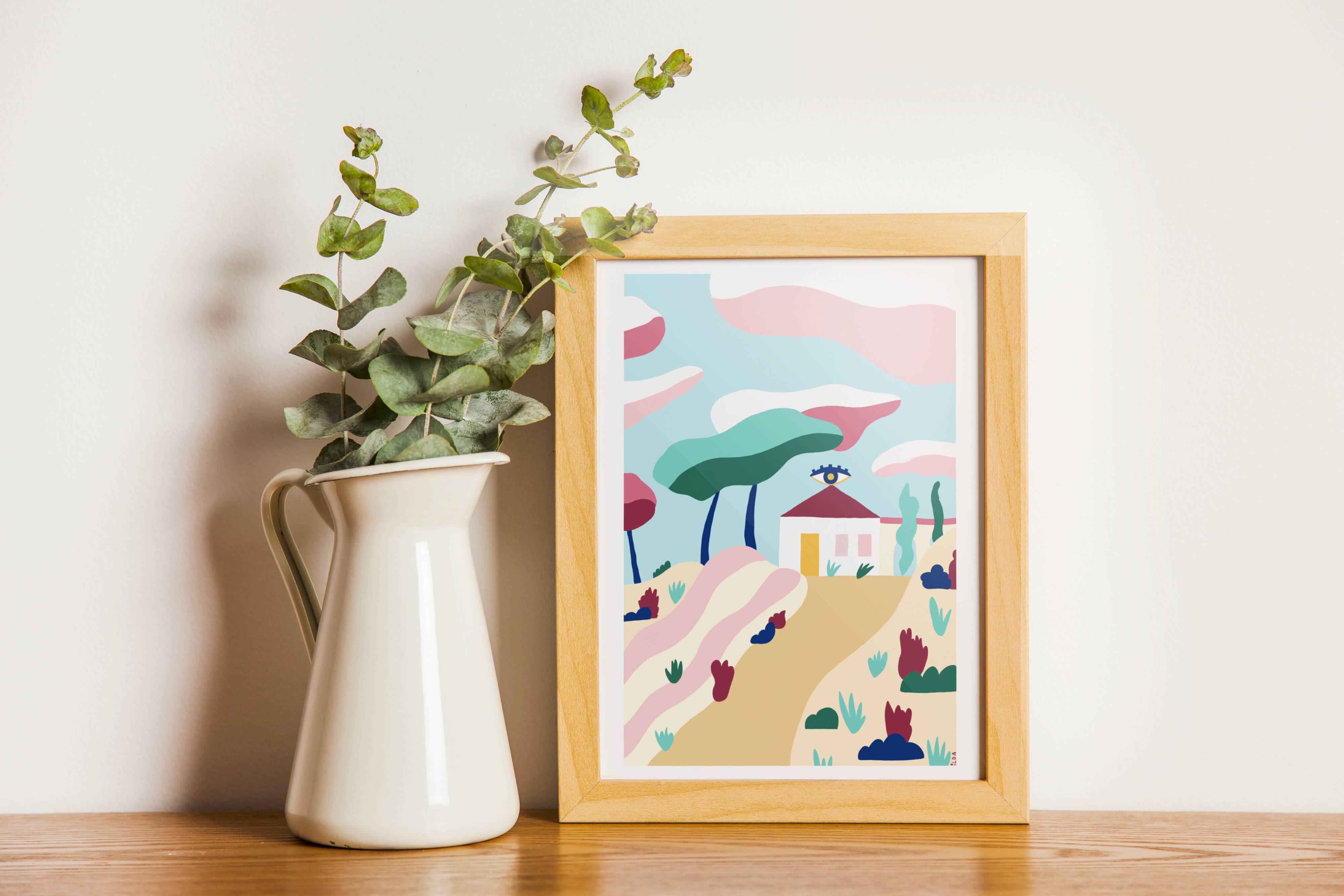 Sweet dream - a4 art print