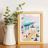 Sweet dream - a4 art print