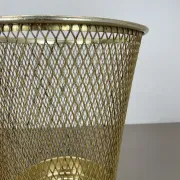 Vintage Paper Basket and Umbrella Stand in the Matégot Style, France, 1970s