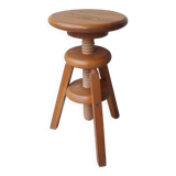 Wooden screw stool