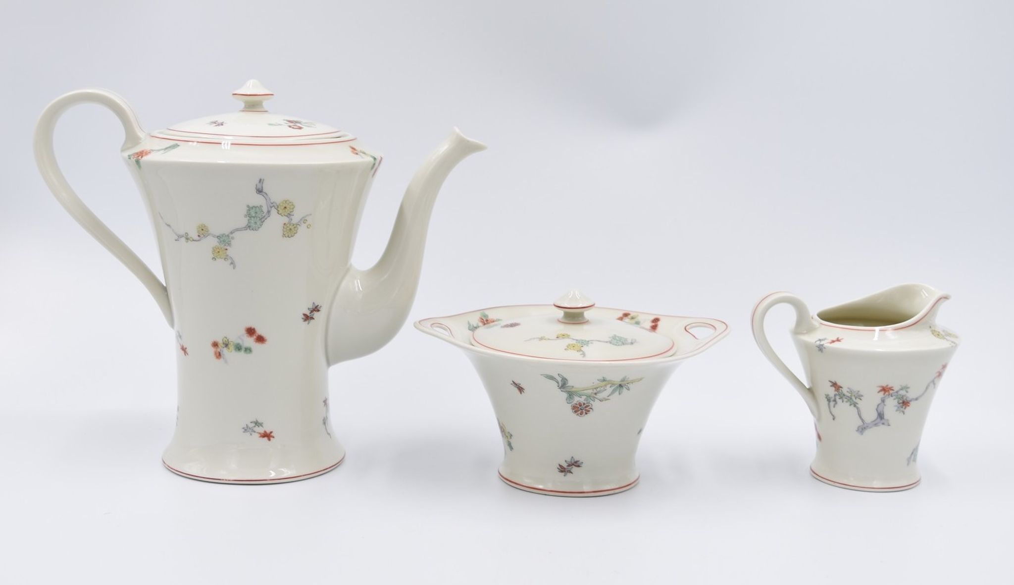 Limoges Haviland porcelain coffee service for Au Vase Etruscan chinese décor