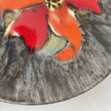 Rare plate bel delecourt quimper antique