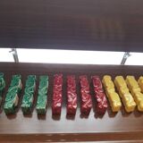 Set of 12 knife holders
