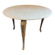 Red coffee table alabaster side table
