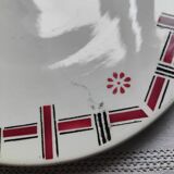 Gien opaque porcelain cake dish