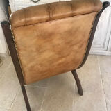 Chesterfield leather chair