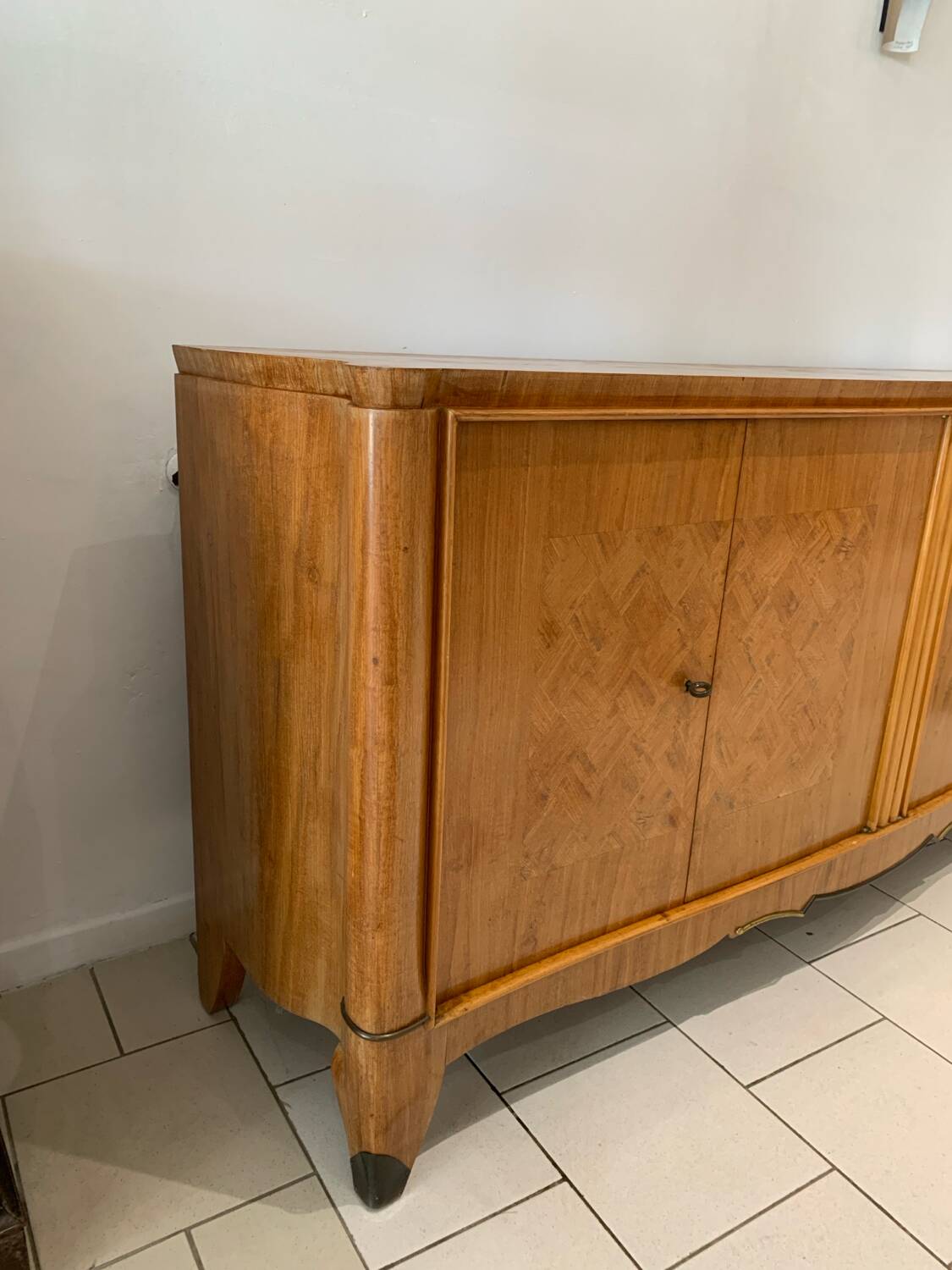 Vintage sideboard, art deco style, 50s
