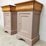 2 revamped bedside tables