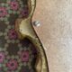 Miroir en résine doré style Louis XV h47 X l28