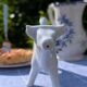 Pichet en forme de vache vintage — objet décoratif/soliflore