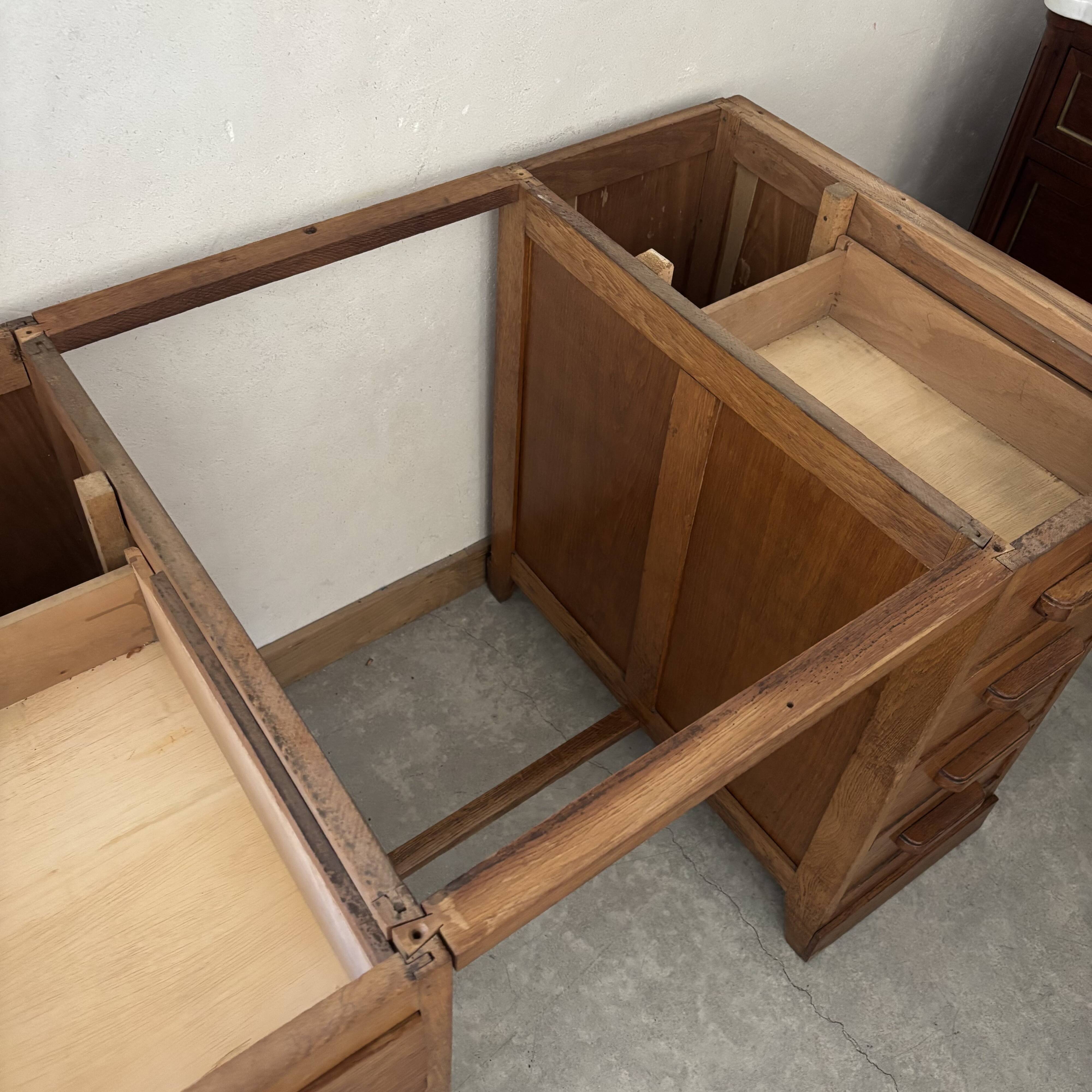 Wooden desk