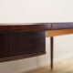Round mahogany table, Danish design, 1970s, production: Denmark