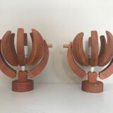 Pair wall lamps vintage