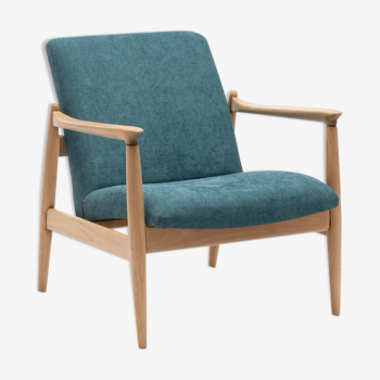 Armchair / turquoise upholstery
