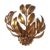 Apply gold metal sheet "flor art"