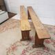 Paire de bancs