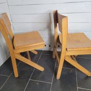 Pair of baumann chairs