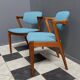 Set of 2 Kai Kristiansen Model 42 Teak Z-chairs for  Shou Andersen Denmark