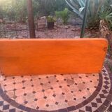 Rattan wall shelf
