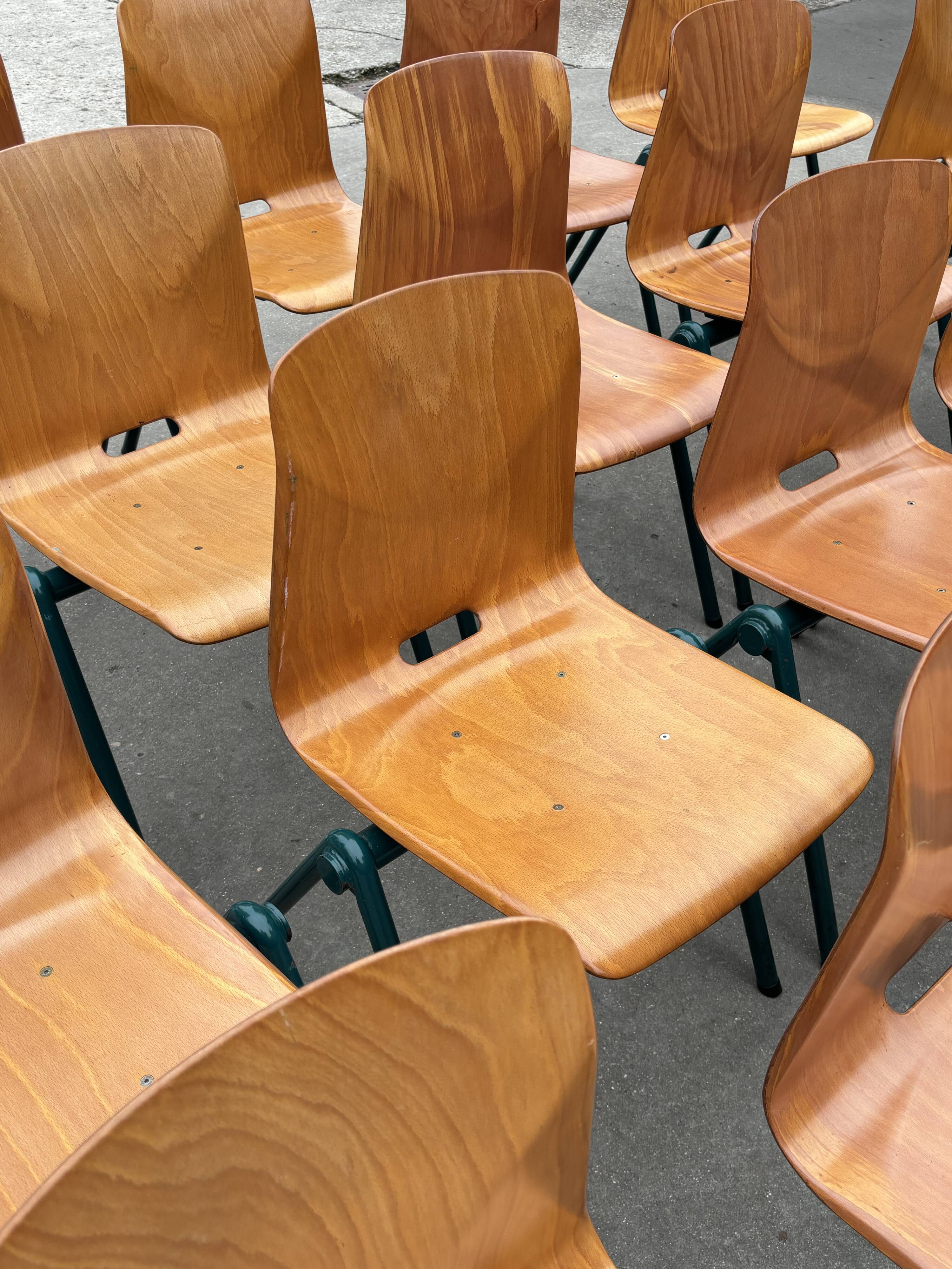 Vintage Dining Chair Industrial Pagwood from Woodmar 70's Design