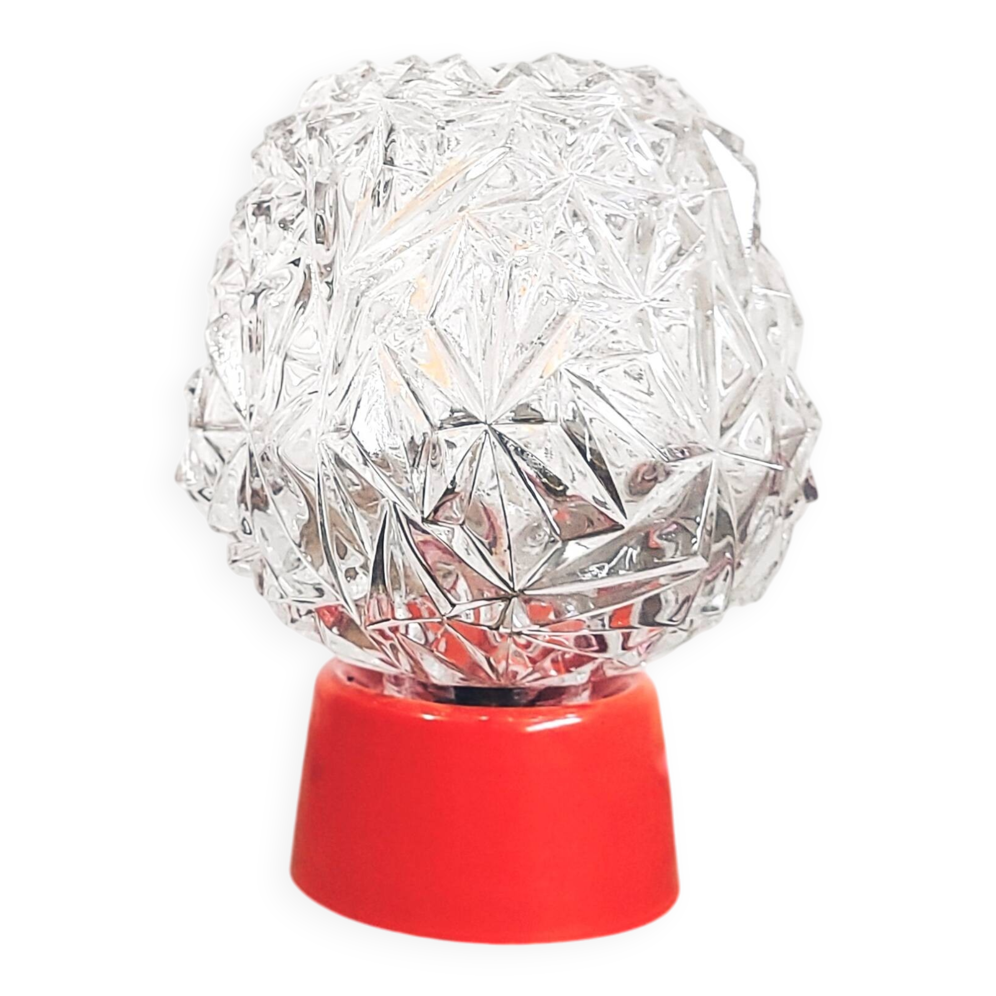 Vintage chic and colorful lamp