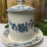 English earthenware jam stamped "Crown Ducal" old Bristol model