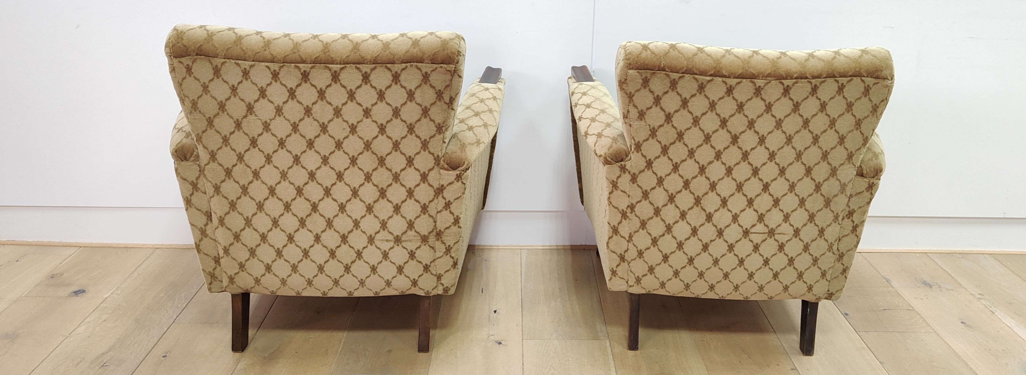 Set of 2 armchairs mid-century