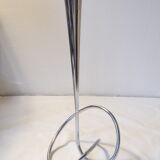 Vase soliflore en métal chromé Black + Blum