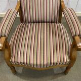 Voltaire III armchair, late 19th century, in cherry wood