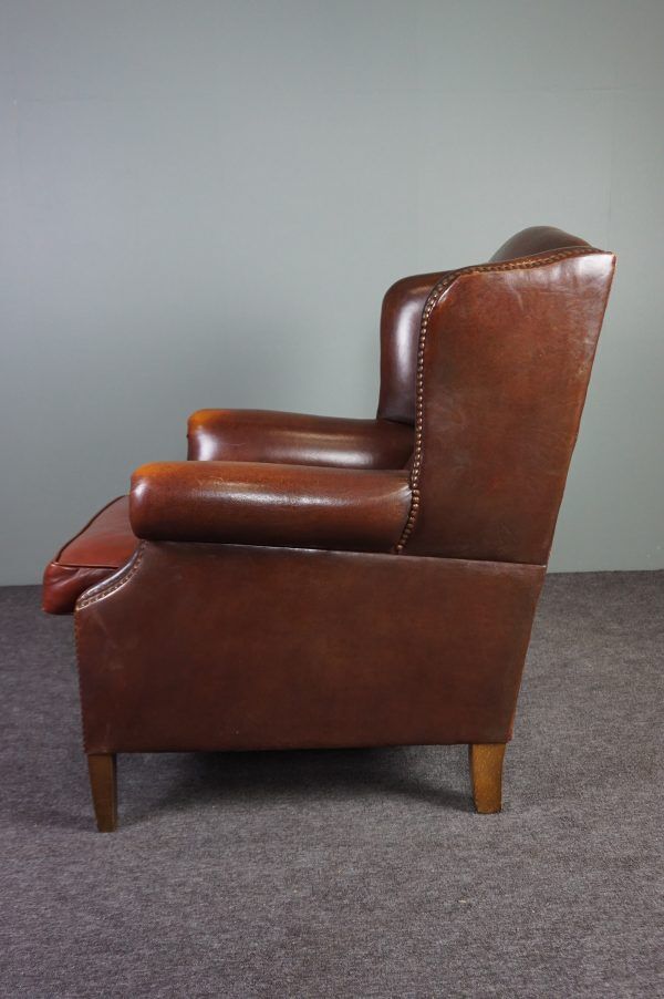 Sheepskin armchair