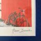 lithograph "Fisherman's hut" signed Henri Deuil