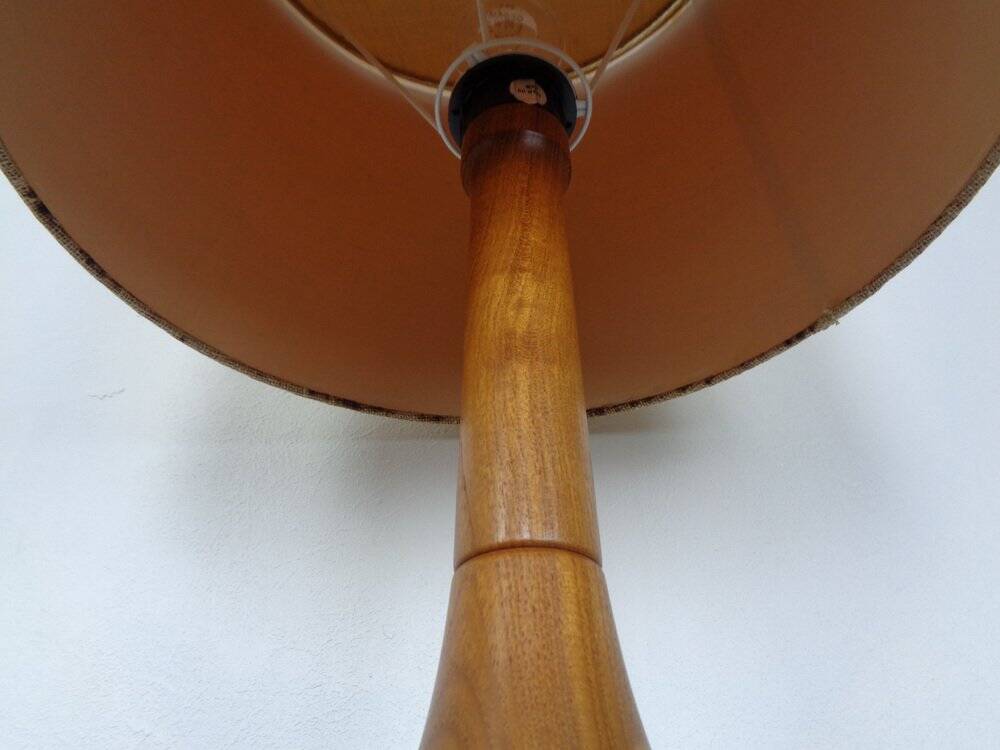 Danish Teak Table Lamp from Kirk, 1960s