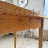 Scandinavian oak and ceramic table