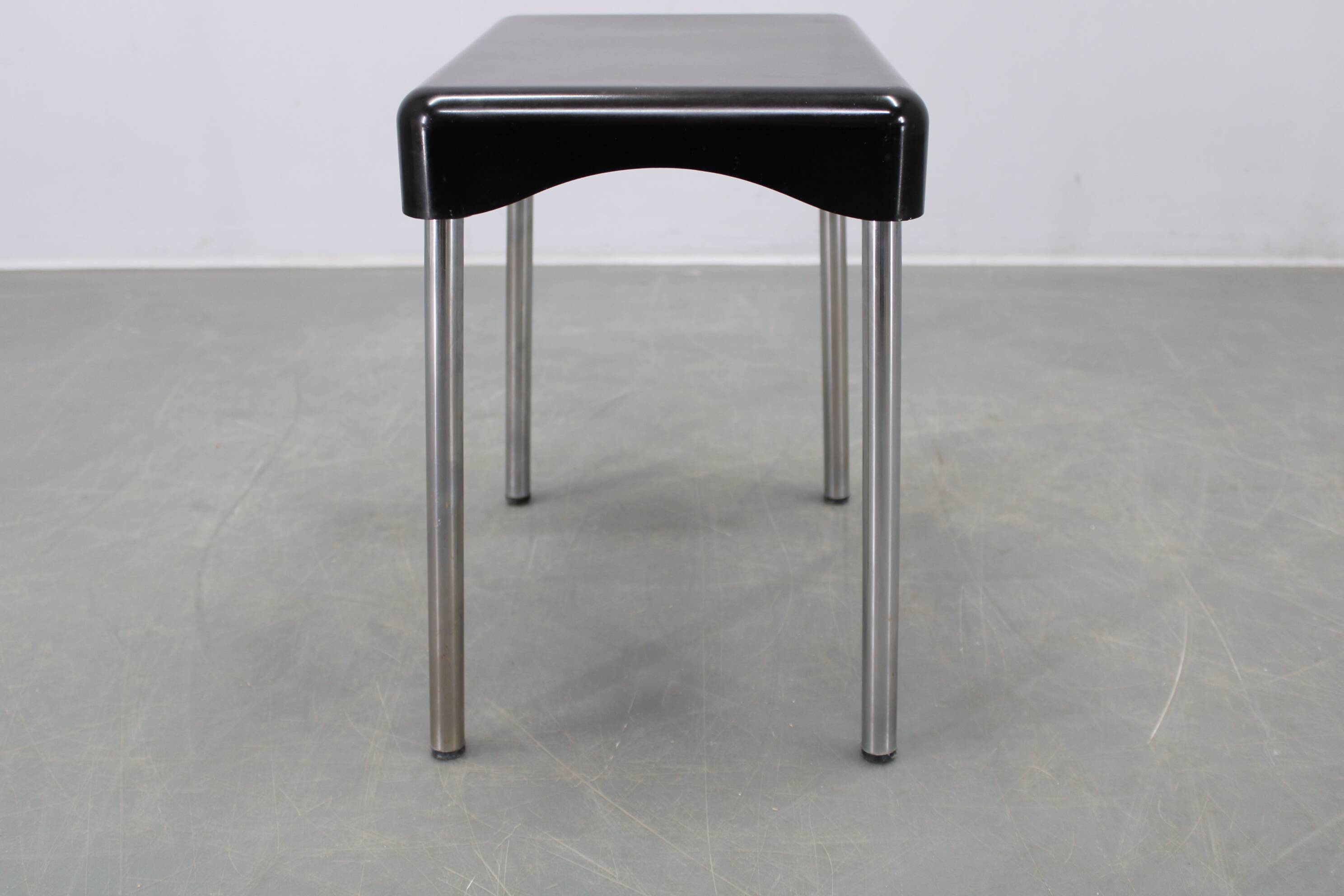 Marmore mid-century plastic stool by Carrara & Matta, Italy, 1970s