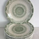 8 flat plates Fine Ware earthenware