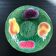 Slipware fruit trinket tray