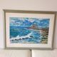 Old Quiberon pastel signed