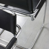 Vintage Bauhaus Cantilever S34 Leather Chair