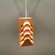 Hanging lamp, designed by the famous Louis Weisdorf, for Danish Lyfa in 1970, model EKKO