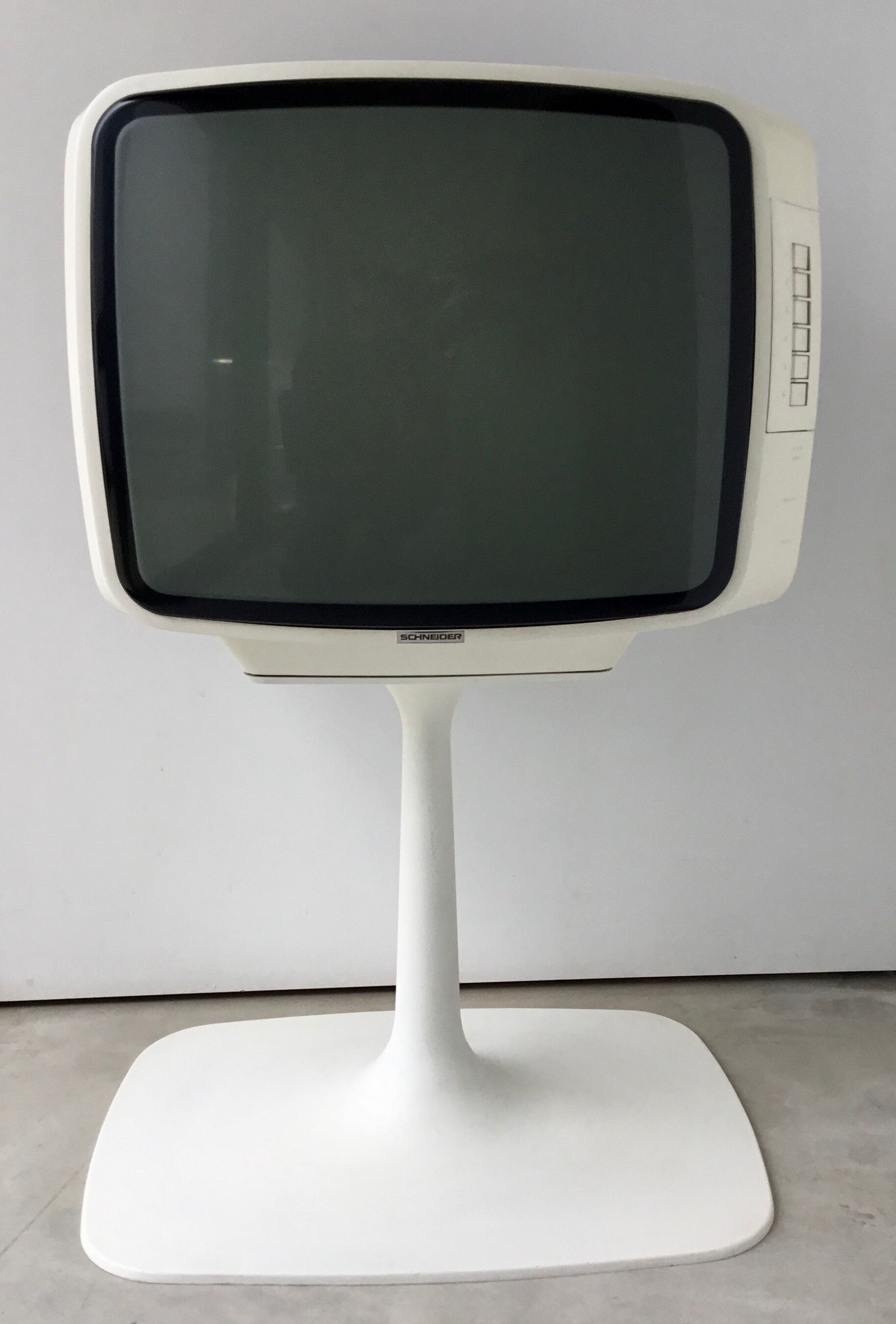 Television space age foot tulip Schneider - design 1960