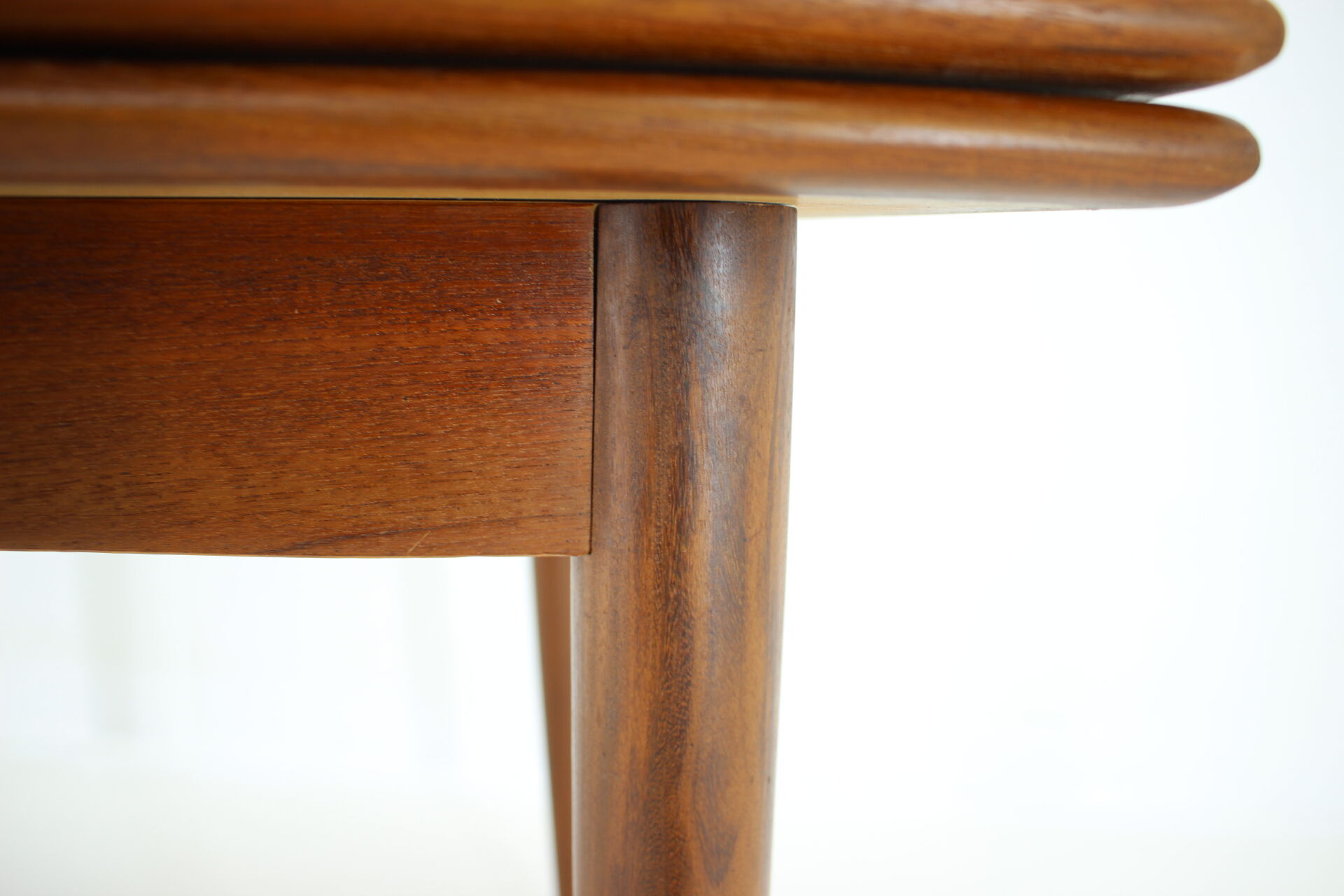 1960s Danish Teak Extendable Dining Table, Restored