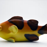 Fish in glazed ceramic 1960's