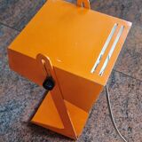 Orange space age spot lamp 1970