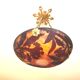 Suspension Lustre plafonnier Daum Nancy Art Nouveau France 1900 Objet d'Art