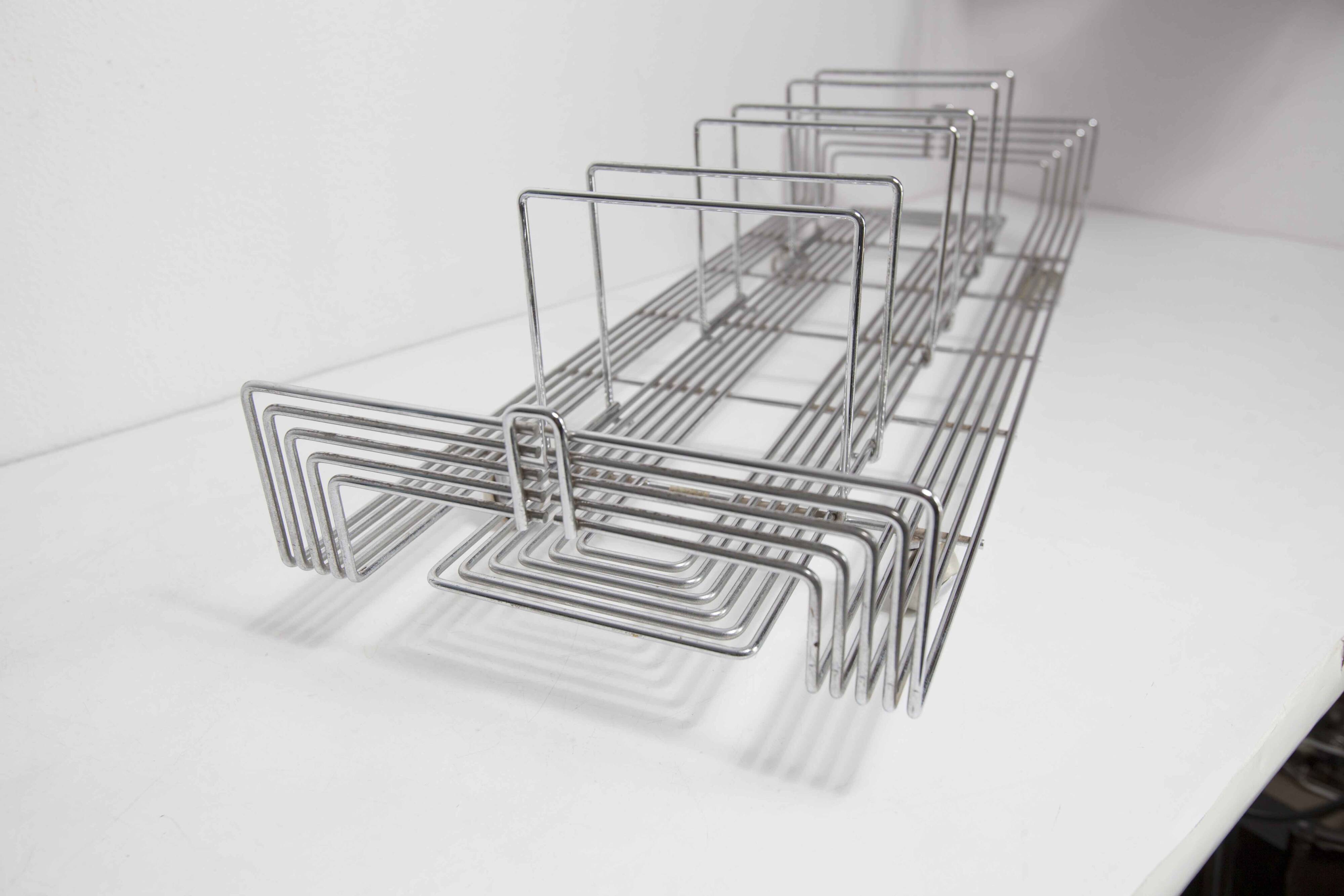 Max Sauze magazine rack published by Isocèle 1970