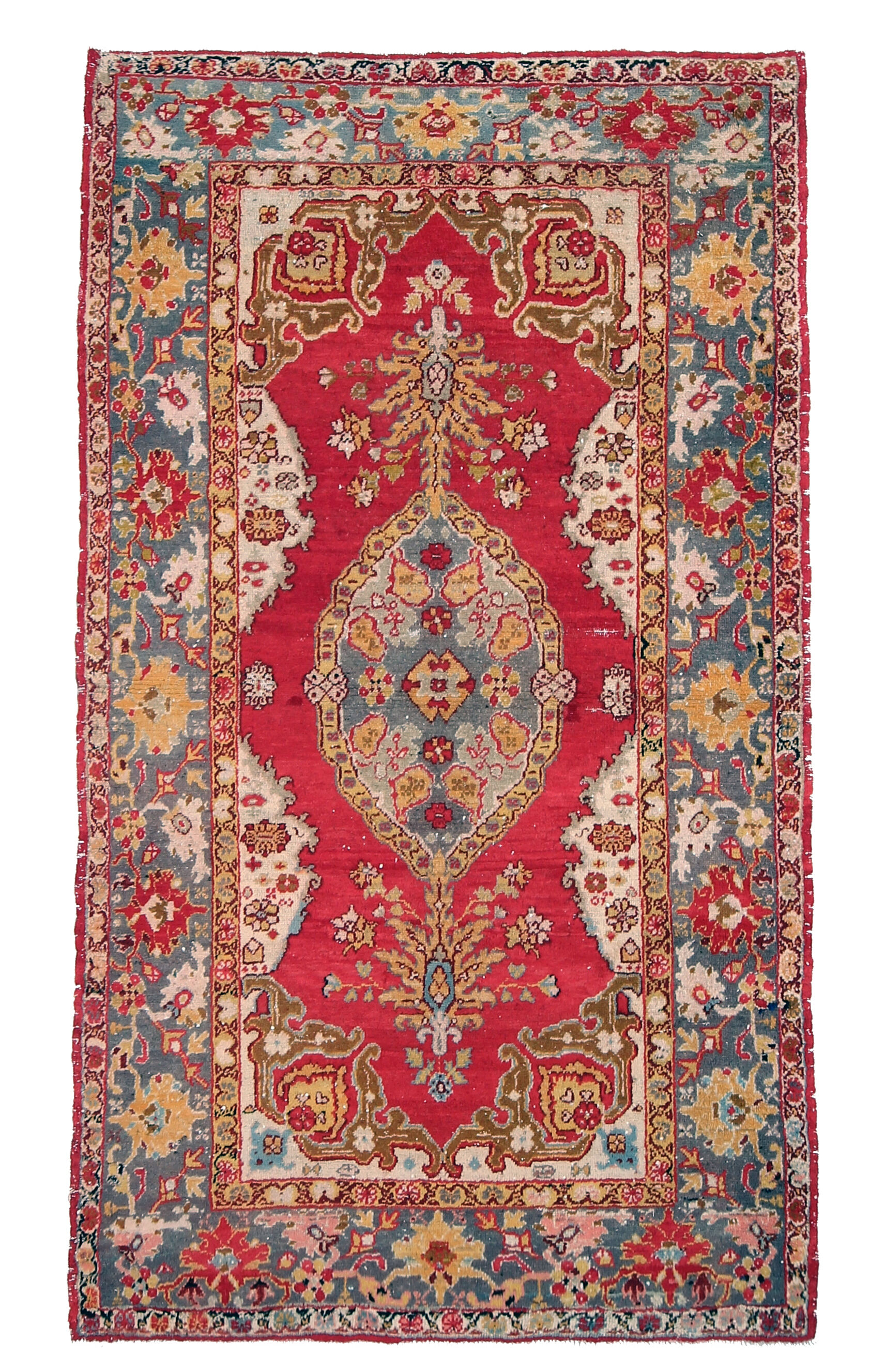 Tapis anatolien fait à la main, 122x214Cm