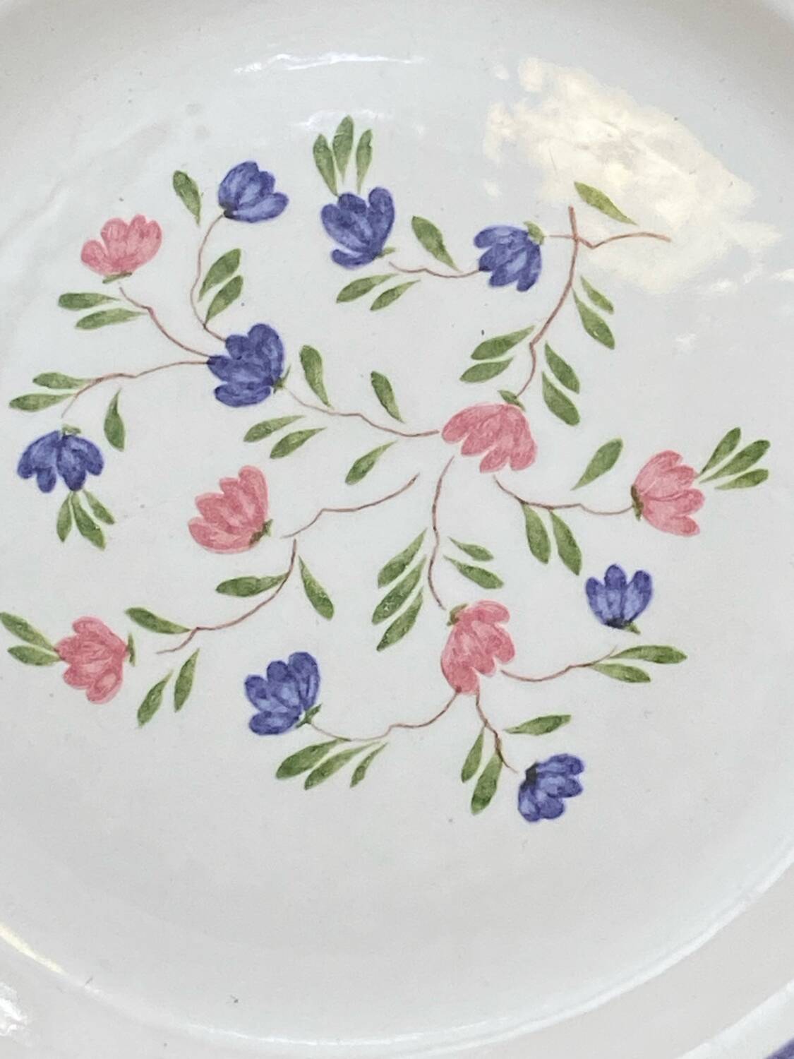 Orchies Moulin des Loup dessert plates