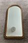 Antique gilded wooden mirror with bevelled glass