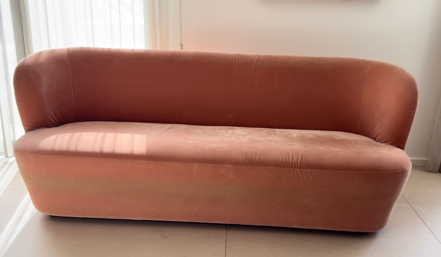 Canapé 3 places en velours GUBI