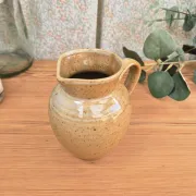 Pot vase carafe pichet vintage grès